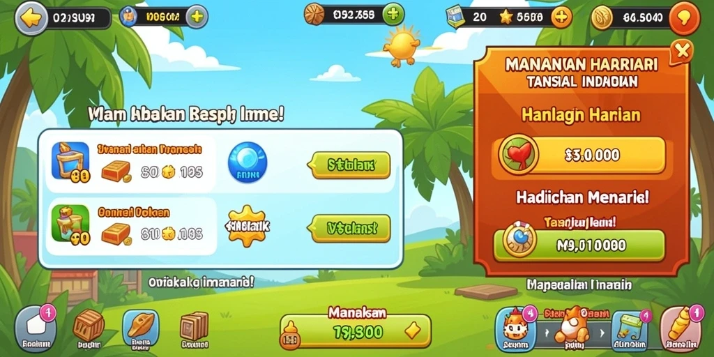 Pengalaman bermain yang menyenangkan dan mendebarkan.