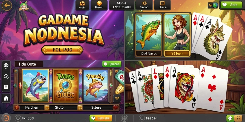 Screenshot dari mode permainan yang seru dan kompetitif.