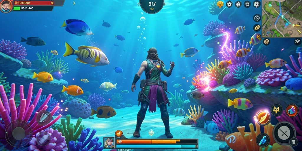 Gameplay seru saat menyelesaikan misi bersama teman.