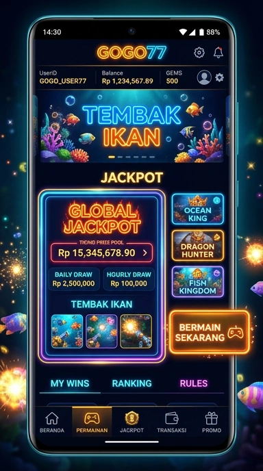 gogo77 — menu pengaturan